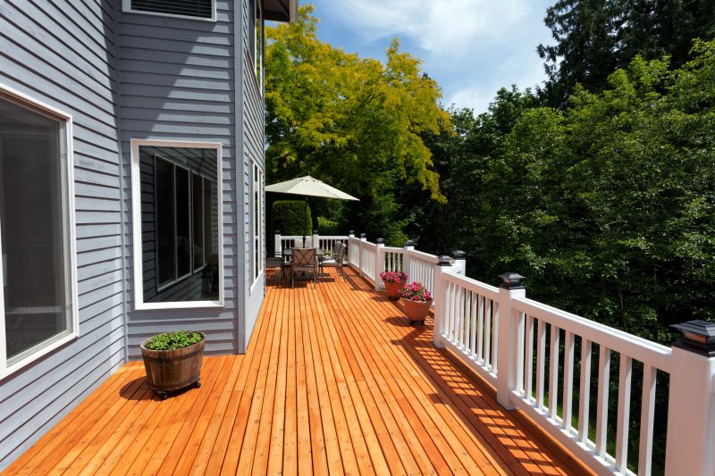 Cedar Deck Installation in Stamford, CT