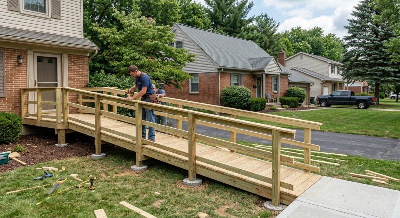 Accessible Ramp Construction in Wilmington, NC
