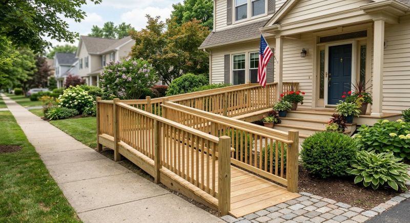 Accessible Ramp Installation in Wilmington, NC