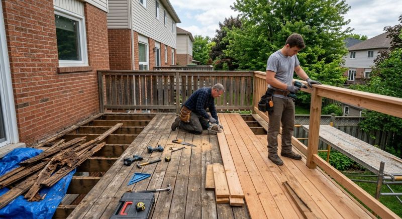 Balcony Post Repair in Seattle, WA