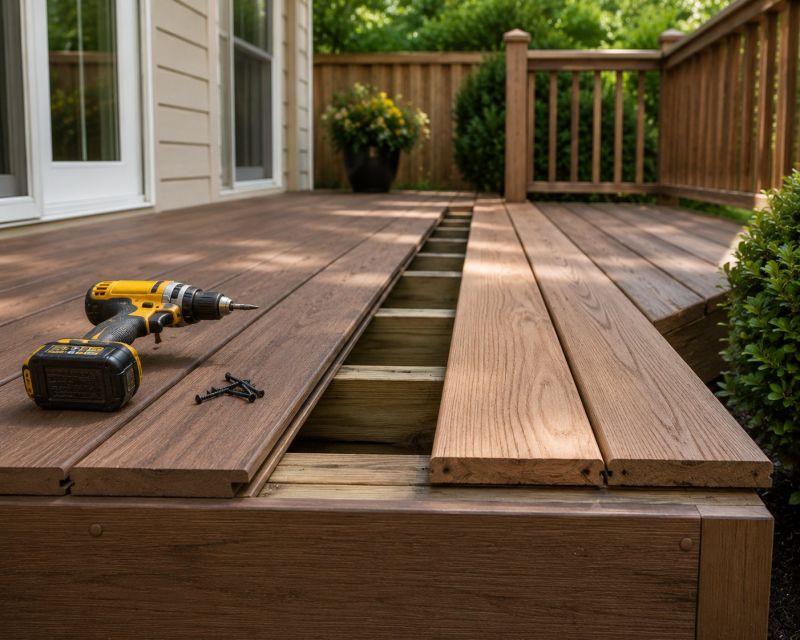 Deck Board Replacement in Redmond, WA