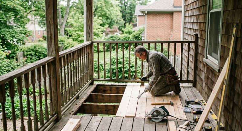 Deck Floor Repair in Redmond, WA