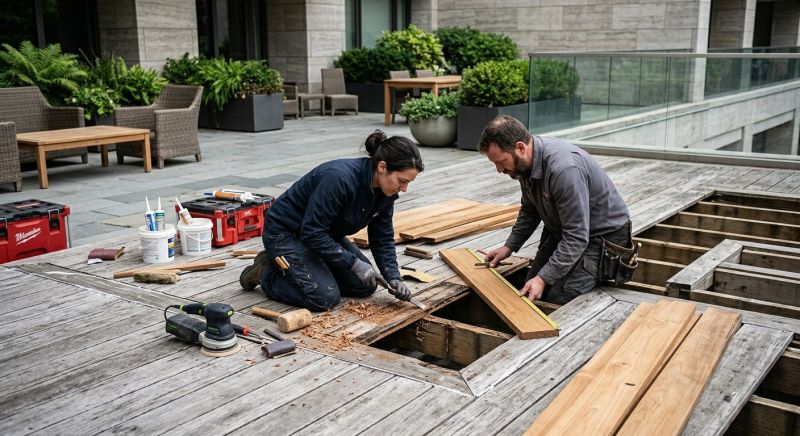 Deck Floor Repair in Seattle, WA