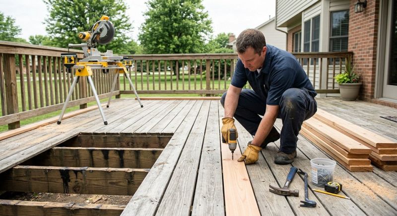 Deck Floor Replacement in Seattle, WA
