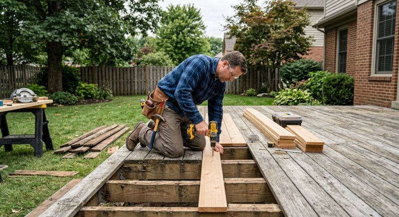 Deck Lattice Repair in Redmond, WA