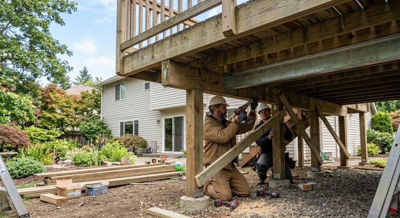 Deck Reinforcement Service in Redmond, WA