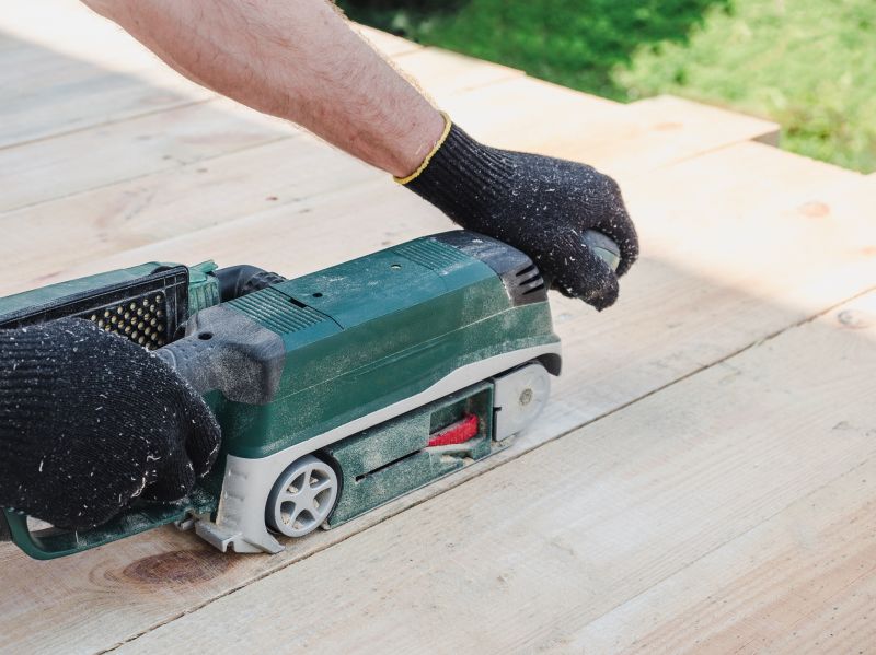 Deck Sanding Service in Redmond, WA