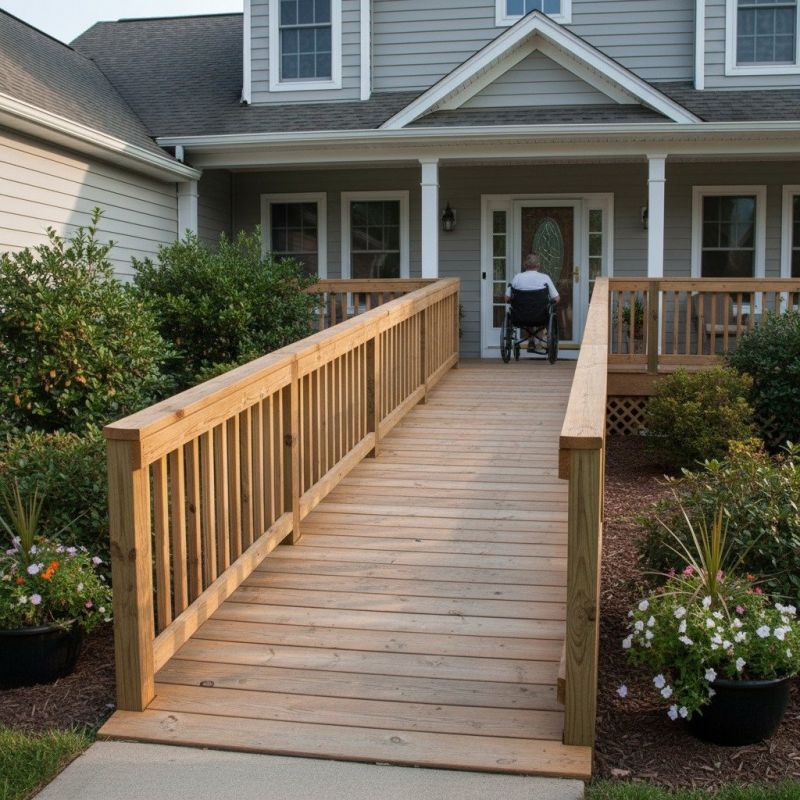 Disability Ramp Installation in Conroe, TX