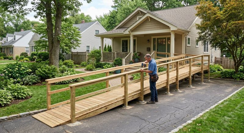 Handicap Ramp Installation in Wilmington, NC