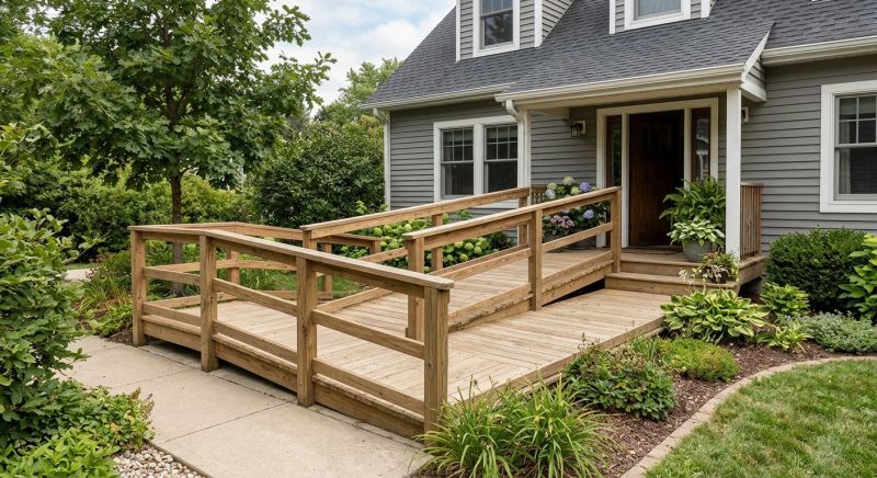 Handicap Ramp Replacement in Kansas City, KS