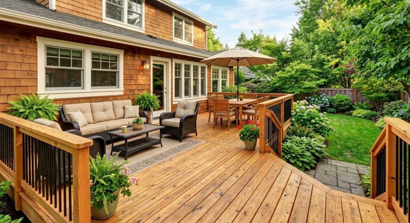 Pine Deck Installation in Worcester, MA