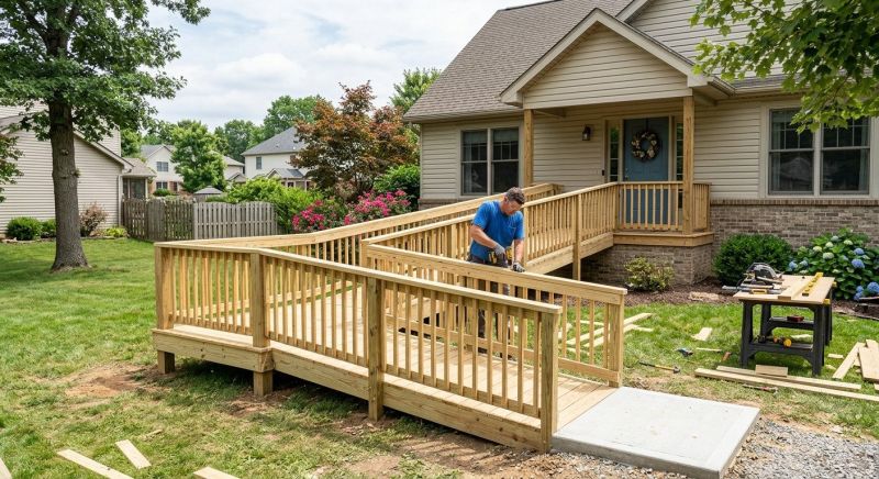 Residential Ramp Installation in Wilmington, NC