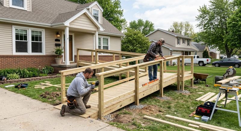 Stair Ramp Construction in Wilmington, NC