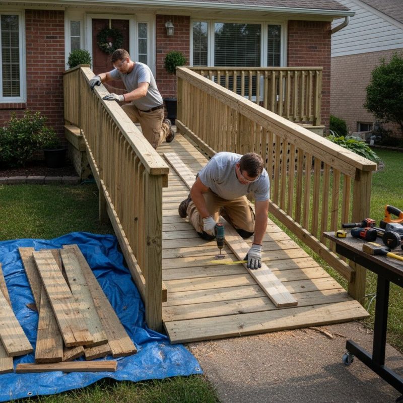 Stair Ramp Construction in Kansas City, KS