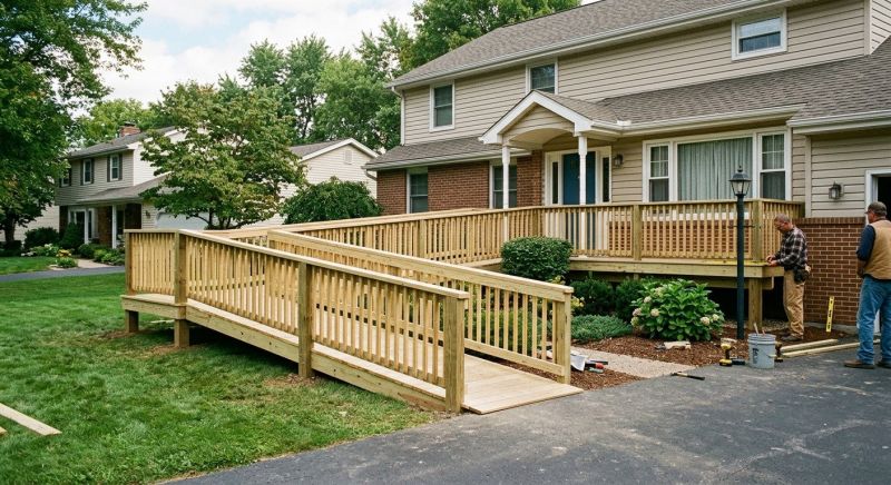 Wheelchair Ramp Installation in Wilmington, NC