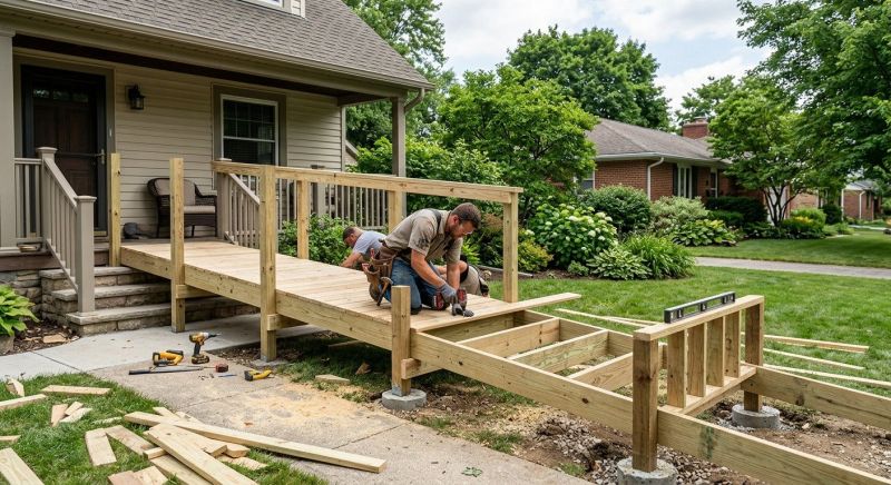 Wheelchair Ramp Replacement in Wilmington, NC