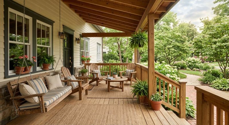 Wood Porch Construction in Seattle, WA