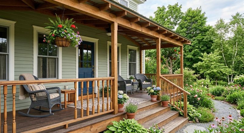 Wood Porch Construction in Fairfield County, CT