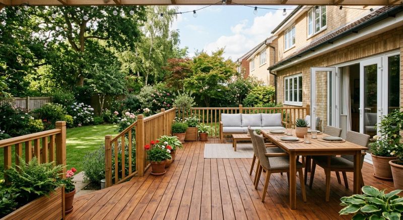 Wooden Patio Installation in Boston, MA