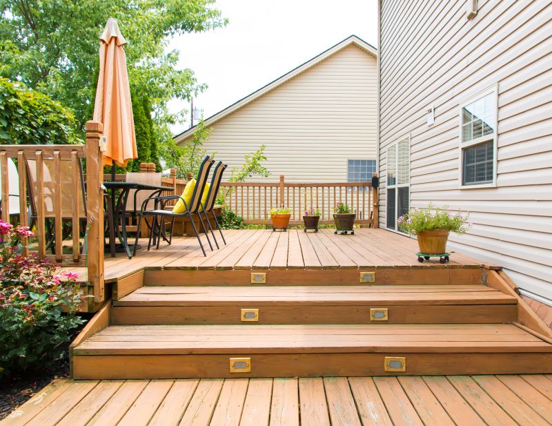 Wooden Patio Installation in Fairfield County, CT