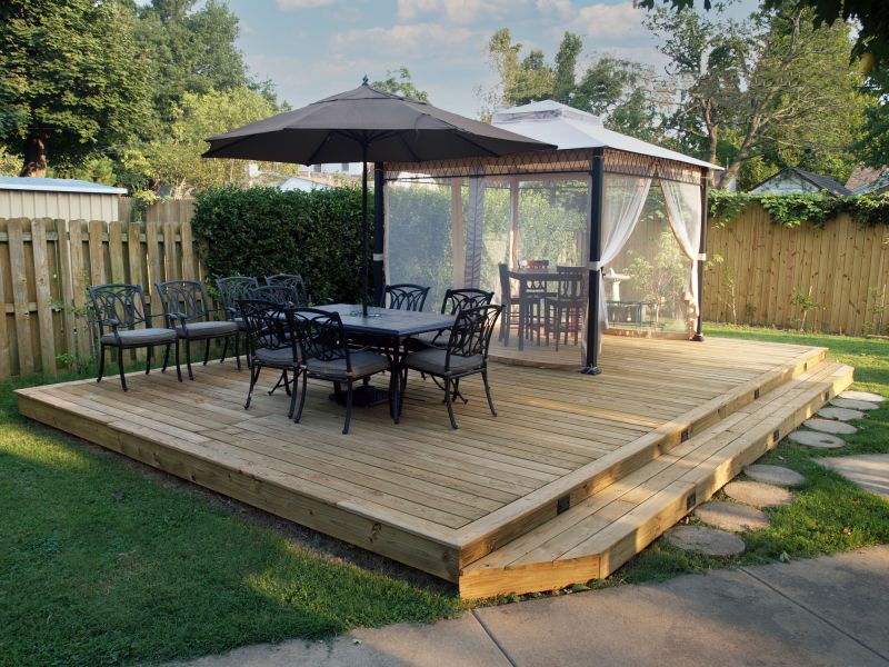 Wooden Veranda Construction in Worcester, MA