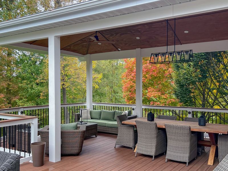 Wooden Veranda Construction in Fairfield County, CT